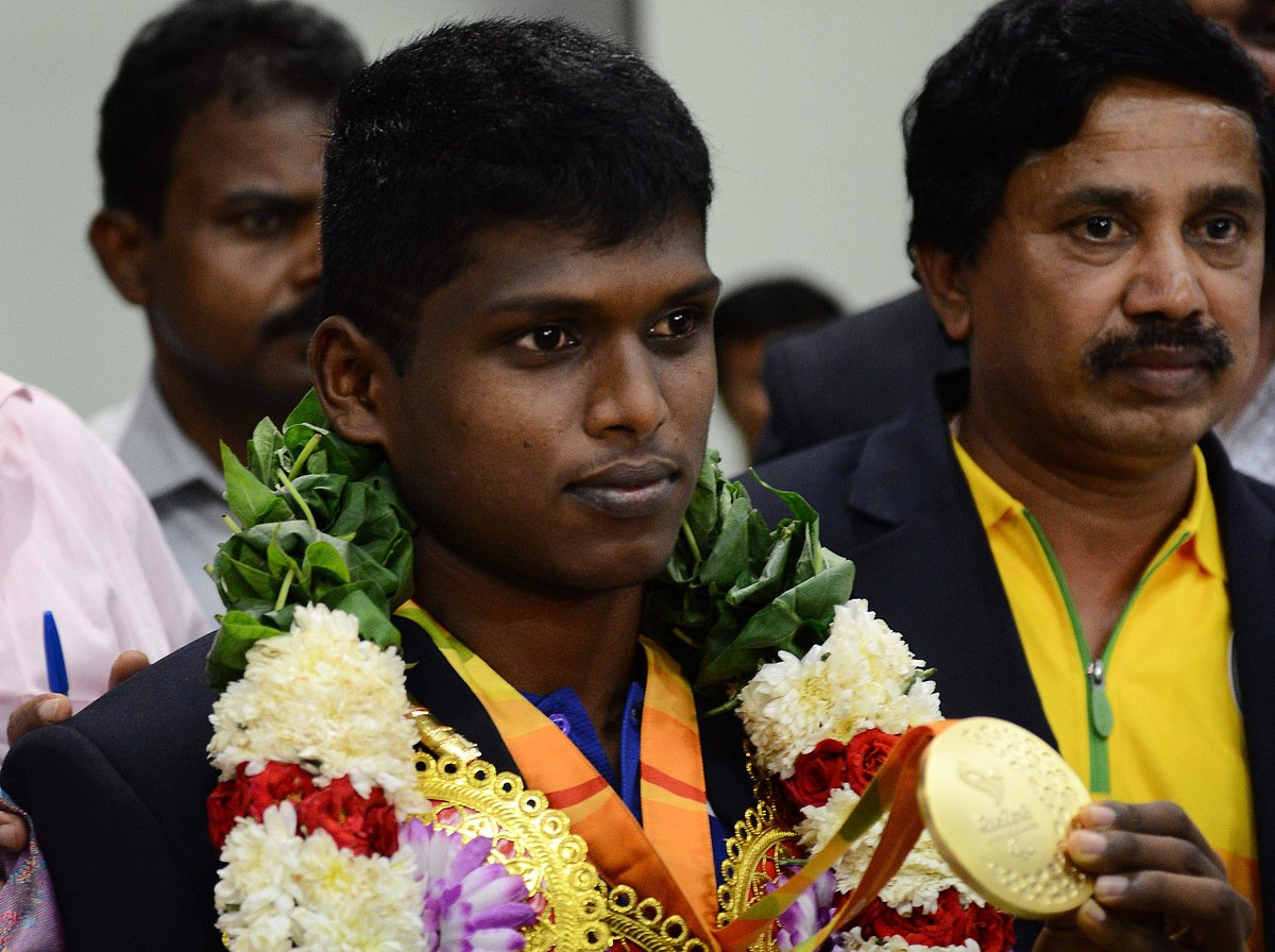 பாராலிம்பிக் துவக்க விழாவில் மாரியப்பன் பங்கேற்கமாட்டார்