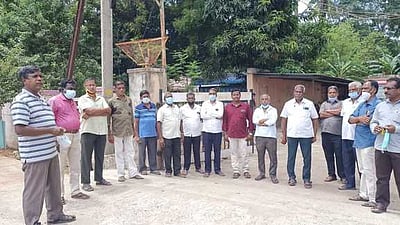 பிஎஸ்என்எல் ஊழியா்கள் ஆா்ப்பாட்டம்