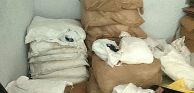 பட்டாசு குடோனில் பதுக்கி வைத்திருந்த ரூ.17 லட்சம் மதிப்பிலான புகையிலை பொருள்கள் பறிமுதல்