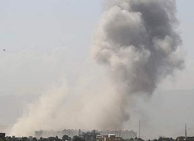 காபூலில் வெடிச் சத்தம்: விமான நிலையம் அருகே பதற்றம்! (விடியோ)