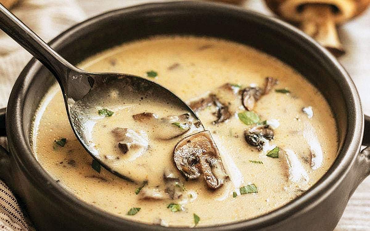 காளான் கிரீம் சூப்