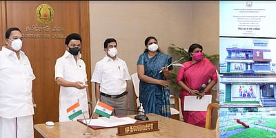 காரைக்குடியில் நினைவுப்பரிசு விற்பனையகம்: முதல்வர் திறந்துவைத்தார்