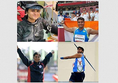 பாராலிம்பிக்கில் பதக்கம் வென்றவர்களுக்கு முதல்வர் மு.க.ஸ்டாலின் வாழ்த்து