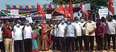 மாா்க்சிஸ்ட் கம்யூ. ஆா்ப்பாட்டம்