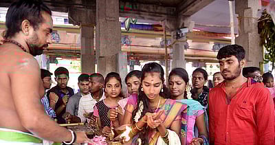 தமிழகத்தில் 'அன்னை தமிழில் அா்ச்சனை' திட்டம் தொடக்கம்