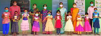 பள்ளியில் செல்வமகள் சேமிப்புத் திட்டம் தொடக்கம்