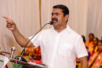 கருணாநிதி பேனா சின்னத்துக்கு எதிராக சட்டப்போராட்டம்: சீமான்