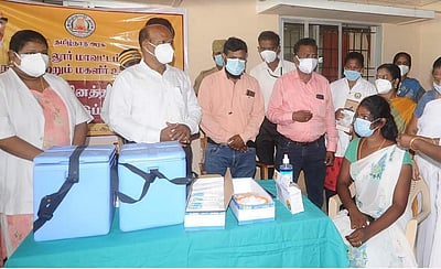 கடலூரில் மூன்றாம் பாலினத்தவர்களுக்கு கரோனா தடுப்பூசி முகாம் தொடக்கம்