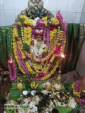 ஆத்தூா் கோயிலில் திருமால் பூஜை