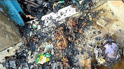 இளையான்குடியில் தீ விபத்து: வீடு எரிந்து நாசம்