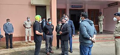 காவல் துறையினரைச் சந்தித்த டிஜிபி