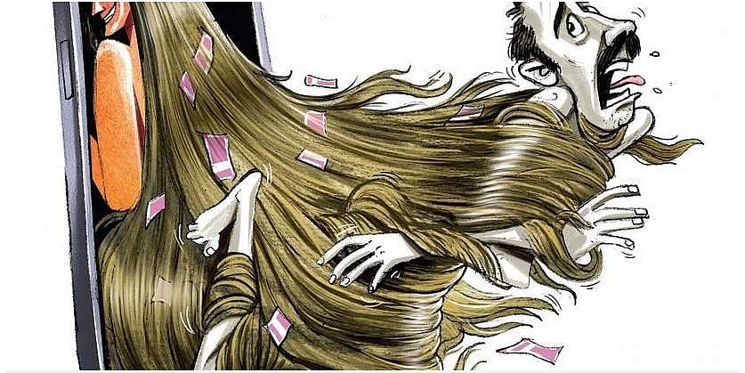 விடியோ அழைப்பில் நிர்வாணமாக வரும் பெண்: ஆன்லைன் மோசடிகளில் சிக்கும் ஆண்கள்