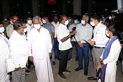 சென்னை சென்ட்ரல் ரயில் நிலையத்தில் அமைச்சர் மா.சுப்பிரமணியன் ஆய்வு