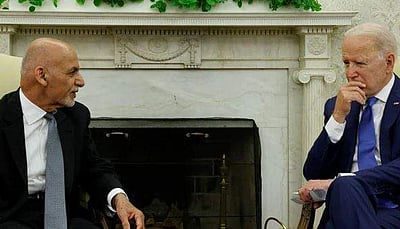 ஜோ பைடன், அஷ்ரஃப் கனி இடையேயான தொலைபேசி உரையாடல்: வெளியான திடுக்கிடும் தகவல்கள்