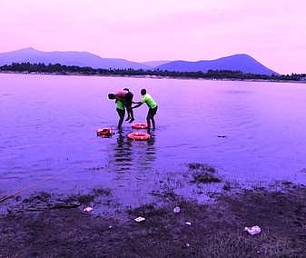 பாம்பாறு அணையில் வடகிழக்கு பருவமழை முன்னெச்சரிக்கை ஒத்திகை பயிற்சி