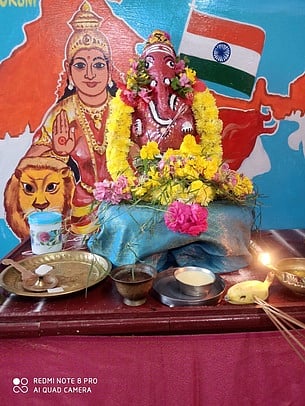 நீடாமங்கலத்தில் விநாயகா் சதுா்த்தி சிறப்பு வழிபாடு