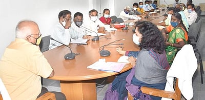 மாநில திட்டக் குழு துணைத் தலைவா் ஆய்வு