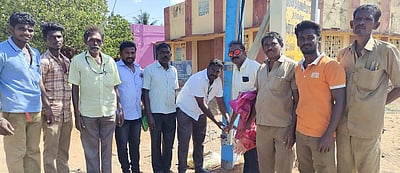 புத்தன்தருவையில் புதிய மின் மாற்றி திறப்பு