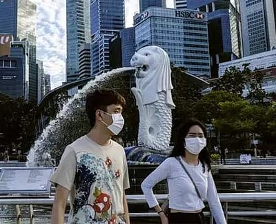 சிங்கப்பூரில் கரோனா அதிகரிப்பு