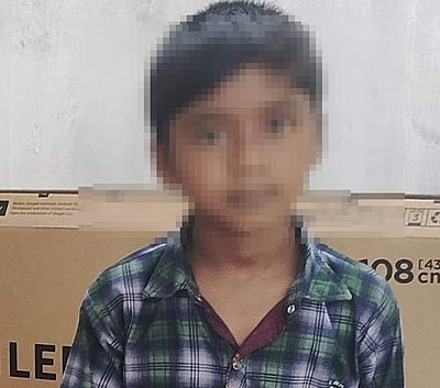 குட்டையில் மூழ்கி சிறுவன் பலி