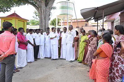 போகனப்பள்ளியில் எம்எல்ஏ குறைக்கேட்பு