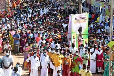சேரன்குளம் ஆள்காட்டி மகா மாரியம்மன் கோயில் குடமுழுக்கு