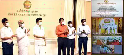 கோயில்களில் நாள் முழுவதும் அன்னதான திட்டம்: ஸ்டாலின் தொடக்கி வைத்தார்