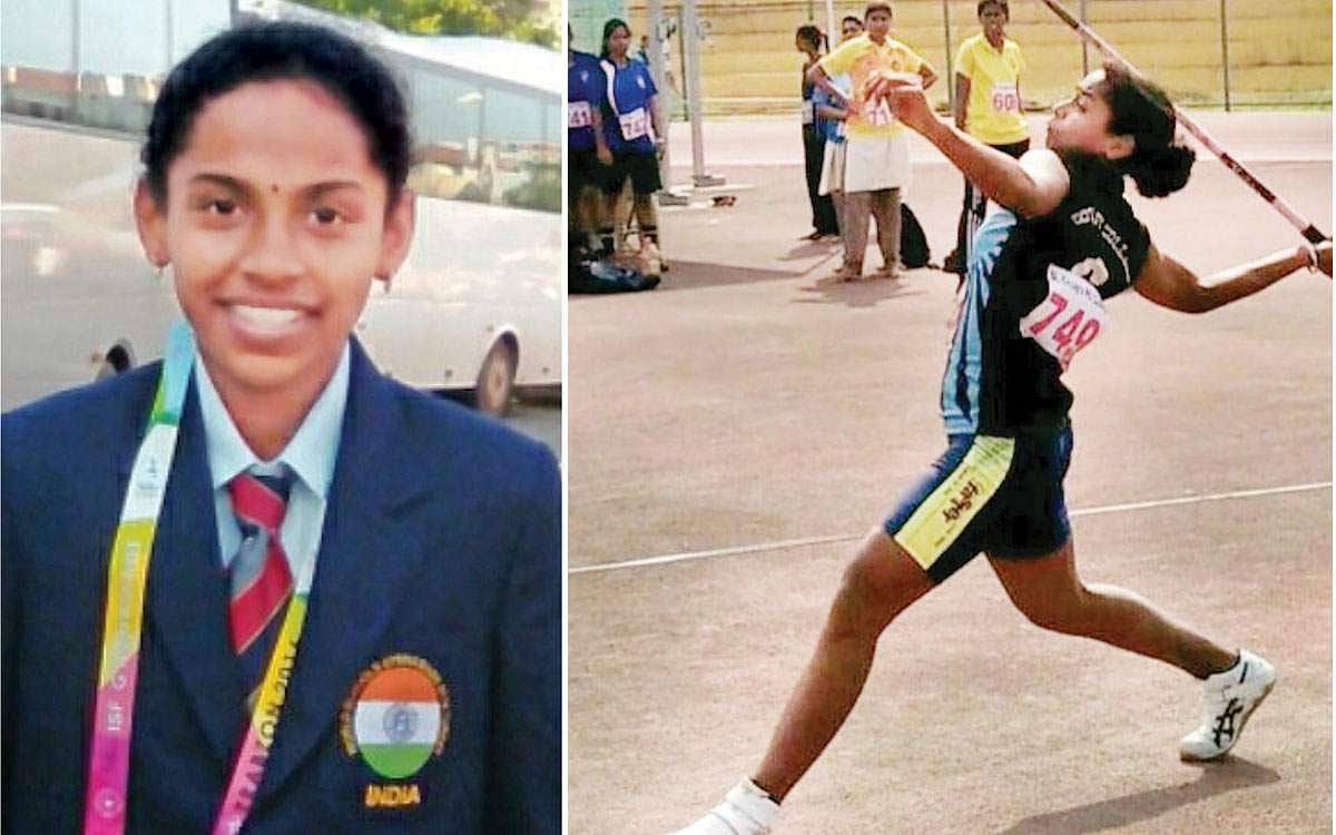 தங்கத்துக்கு  தயாராகும்  வீராங்கனை!