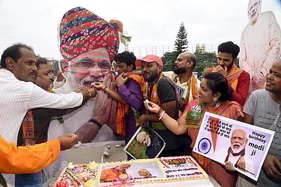 பிரதமர் மோடியின் 71-வது பிறந்ததினம்  - புகைப்படங்கள்