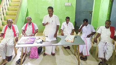 தமிழ்நாடு விவசாயிகள் சங்க கூட்டம்