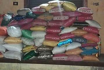 ராஜாக்கமங்கலம் அருகே 3,000 கிலோ ரேஷன் அரிசி பறிமுதல்