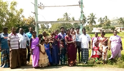 சீரான மின்சாரம் கோரி கிராம மக்கள் போராட்டம்
