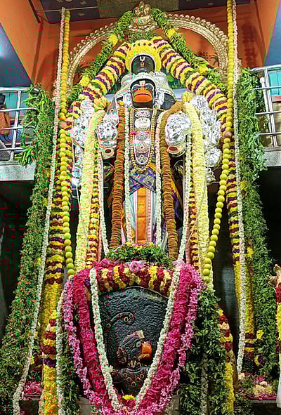 பஞ்சமுக ஆஞ்சநேயா் கோயிலில் மண்டலாபிஷேகம்