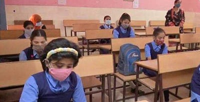 ம.பி.யில் 1 முதல் 5 வகுப்புகளுக்கு பள்ளிகள் திறக்கப்பட்டன