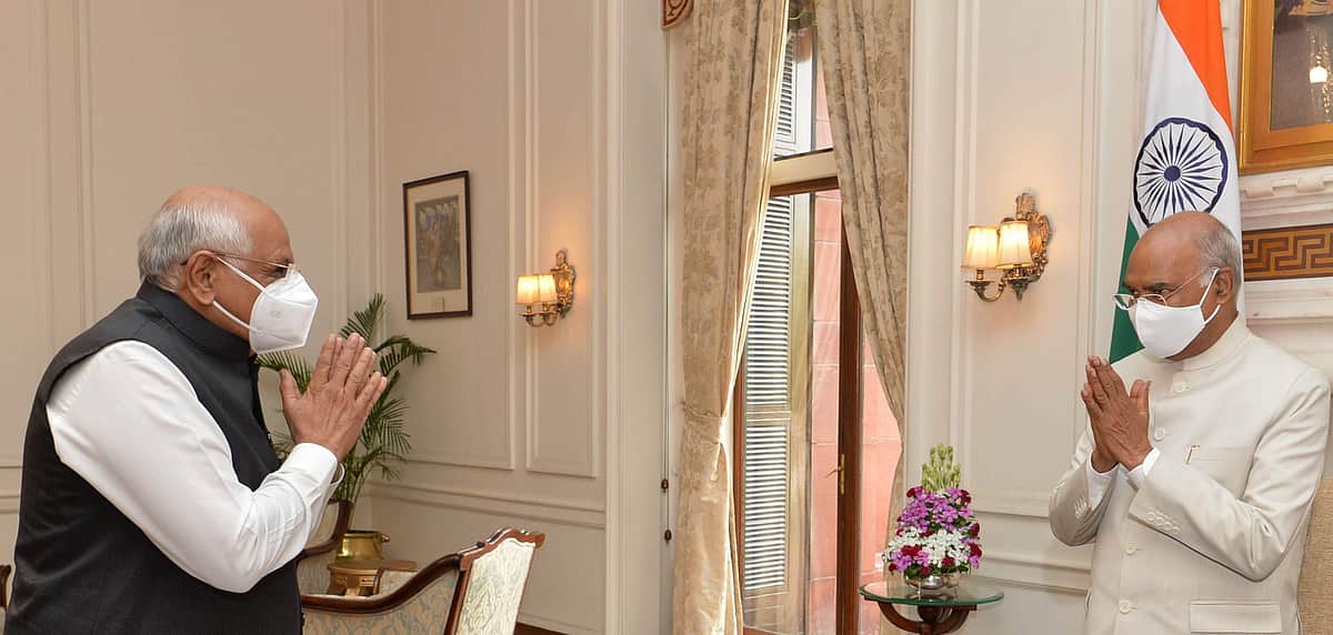 குடியரசுத் தலைவருடன் குஜராத் முதல்வர் சந்திப்பு