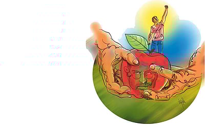 ஸ்டீவ் ஜாப்ஸ் கொடுத்த ஆப்பிள்!