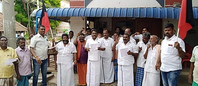 உசிலம்பட்டியில் திமுக ஆர்ப்பாட்டம்