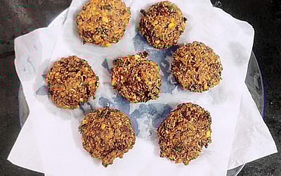 சேனைக்கிழங்கு  வடை 