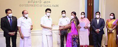 6 லட்சம் பேருக்கு  நலத் திட்ட உதவிகள்: முதல்வர் மு.க.ஸ்டாலின் வழங்கினார்