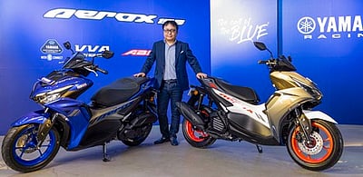 யமஹா ஏரோக்ஸ் 155 ஸ்கூட்டா் அறிமுகம்