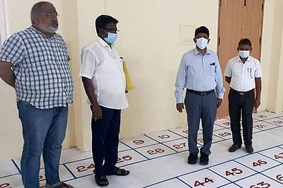 தோ்தல் முன்னேற்பாடு பணிகள் ஆய்வு