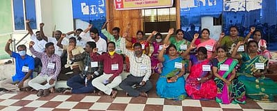 அரசுக் கல்லூரி விரிவுரையாளா்கள் 3ஆவது நாளாக உள்ளிருப்புப் போராட்டம்