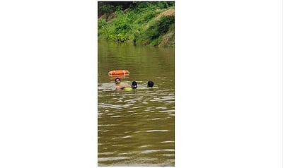 திருச்சி அருகே தண்ணீரில் மூழ்கி சிறுவன் பலி: மேலும் இருவர் ஆபத்தான நிலையில் சிகிச்சை