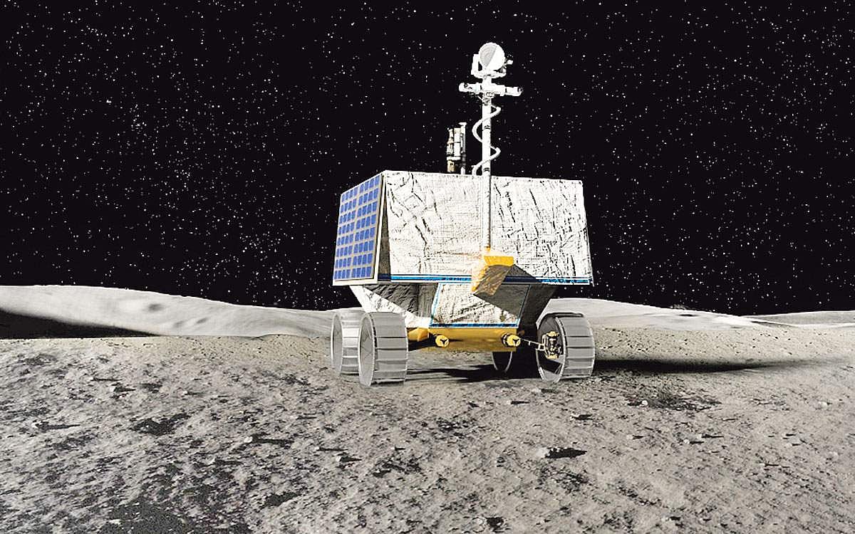 நிலவில் பனிக்கட்டிகளைத் தேடி...