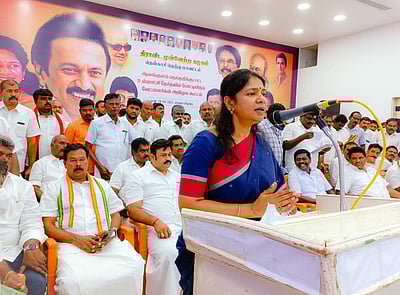 திமுக கூட்டணிக்கு வாக்களிக்க வேண்டும் -கனிமொழி எம்.பி