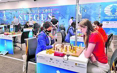 செஸ்: ஸ்பெயினை வென்றது இந்தியா