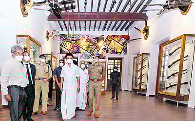 காவல் அருங்காட்சியகத்தைத் திறந்து வைத்தாா் முதல்வா்: இரு நாள்கள் இலவசம்