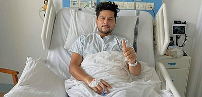 வெற்றிகரமாக நடைபெற்ற அறுவைச் சிகிச்சை: குல்தீப் யாதவ் பகிர்ந்த புகைப்படம்