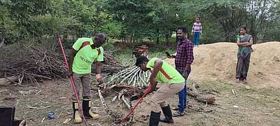 பிடிபட்ட மலைப்பாம்பு வனத்தில் விடுவிப்பு