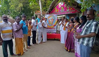 இந்து முன்னணி நிறுவனா் நினைவு தினம்: பாஜக அஞ்சலி